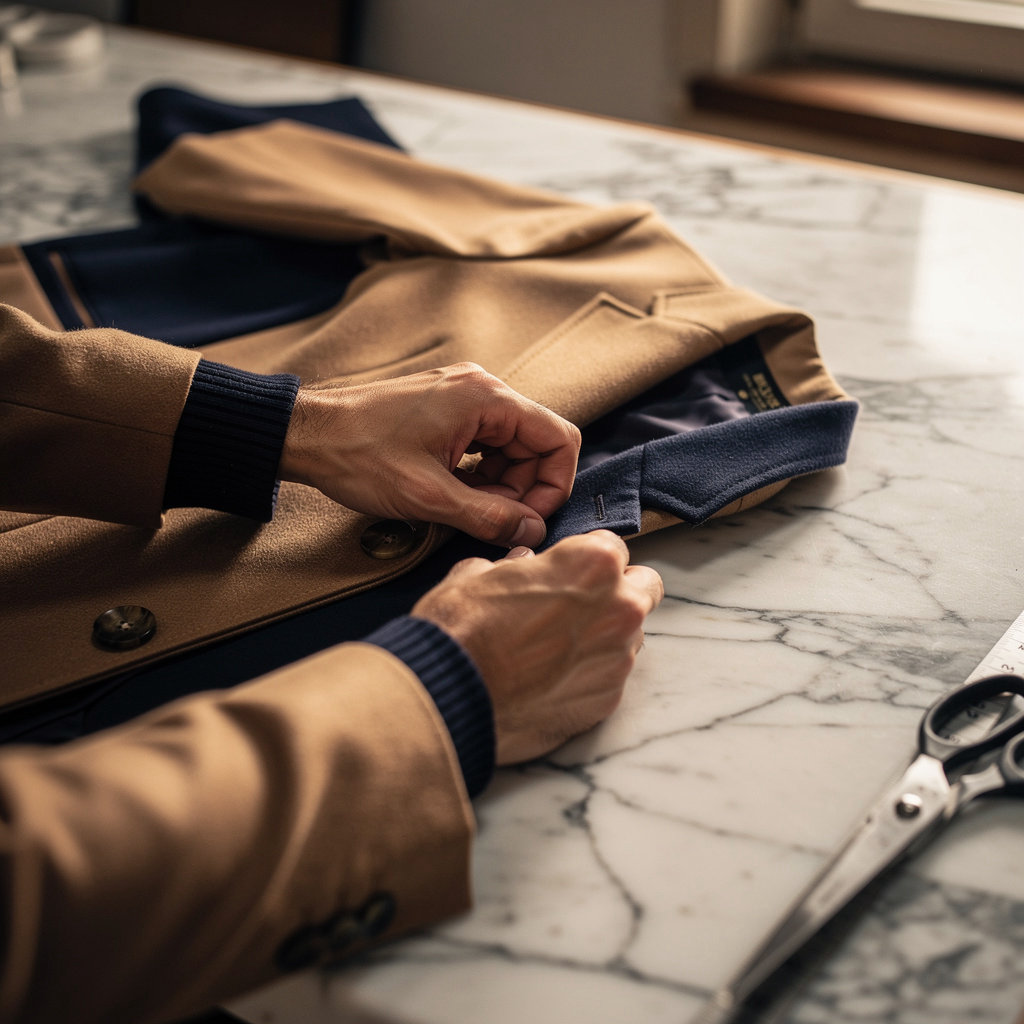 RAWQ Old Money aesthetic - refined male model in classic blazer and polo shirt embodying timeless luxury